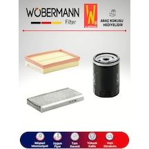 Wöbermann Opel Corsa C 1.4 Twinport Filtre Bakım Seti 2004-2006 3K