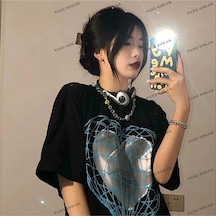 Adrift Y2k Unisex Harajuka Anime Retro Kawai Kuromi T-shirt Kod Rertr Startmore 6689 Beyaz