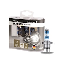 Wolfram Night Vision Ampul Set 12v 55w H4 +%150 Daha Fazla Işık