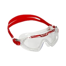 Aquasphere Vista Xp Şeffaf Lens Kırmızı Yüzücü Gözlüğü Beyaz