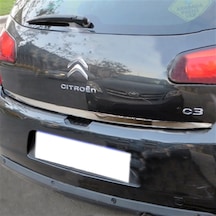 Markadan Citroen C3 Krom Bagaj Alt Çıta 2009-2016 Paslanmaz  Çelik
