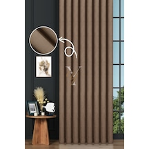 Petek Fon Perde V-1011 Mocha Mocha