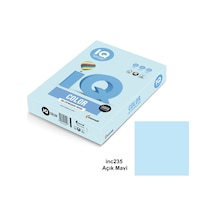 Iq Color A4 Renkli Fotokopi Kağıdı Açık Mavi 80 G 500 Adet