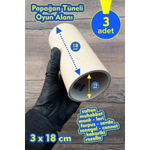 Vixpet Venty 3'lü Papağan Tünel Serisi ile Papağanına Macera Sun! Keşfet, Saklan, Eğlen Hepsi Bir Arada