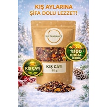 Kış Çayı 80 G Limon Kabuğu Portakal Kabuğu Hibiskus Kuşburnu Tarçın Karanfil