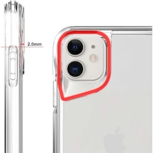 Apple Uyumlu iPhone 11 Uyumlu Zore T-max Kılıf-renksiz Renksiz -