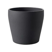 Ikea Persillade Toprak Saksı Koyu Gri