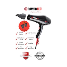 Powertec TR-901 Turbo Profesyonel 2500W Fön Makinesi & Saç Kurutma Makinesi