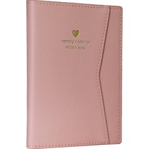 Vj Geçmeli Ve Cepli Defter A5 Ivory 80 Gr. 128 Yp. Antrasit