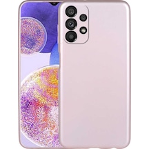 Ardemix Galaxy Uyumlu A23 Kılıf Premier Silikon Kapak - Rose Gold Rose Gold