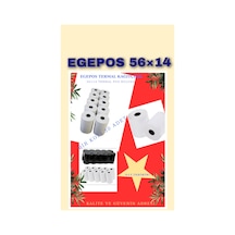 Pos Rulosu 56x14 Yazarkasa Pos Rulosu 5 Paket 50 Adet