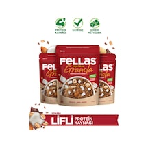 Fellas Protein Granola - Hindistan Cevizi & Kakao 270 G - 3'lü Paket