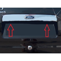 Ford Connect Bagaj Çitası Krom Arma Yeri Olan 2003 2004 2005 2006