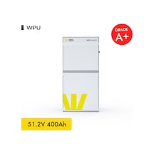 Werer Energy 48V 400Ah 21.5kW LiFePO4 WPU Series Bluetooth’lu Lityum Demir Fosfat Akü