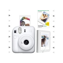 Fujifilm Instax Mini 12 Fotoğraf Makinesi + 20'Li Film + Mini Albüm Seti