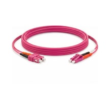 Alfafonet Sc/pc-lc/pc Multimode Om4 Dupleks 3 Metre Fiber Patch Cord
