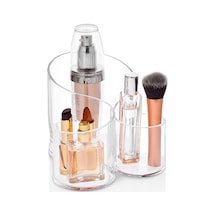 Oval  3 Bölmeli Makyaj Organizer (Düzenleyici)