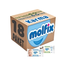 Molfix Izotonik Karma Islak Havlu Mendil 18'Li Set