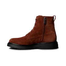Calvin Klein Combat Ess Lace Up Zıp Boot Su Kahverengi Erkek Bot