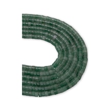 4 x 2 MM Aventurin Taşı Dizi Altın