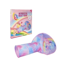 Çadır İglo Unicorn Tünelli 165x95x85 - Özel Seri Tru91584 Pembe