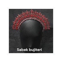 Ophelia Gelin Taçı Kına Party After Taç Kırmızı.. - 761374704 Kırmızı..
