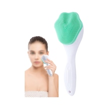 Yüz Masaj Cilt Temizleme Peeling Fırçası Büyük Boy Silikon Cilt Temizleme Rahatlatma Aleti
