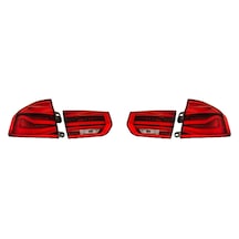 Bmw 3 Serisi F30 F30 Lci Kırmızı Stop Seti 4 Parça