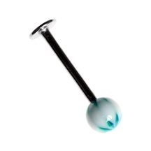Tdgr00931 Labret Stud 316 L Bioplast Piercing K5 Çok Renkli
