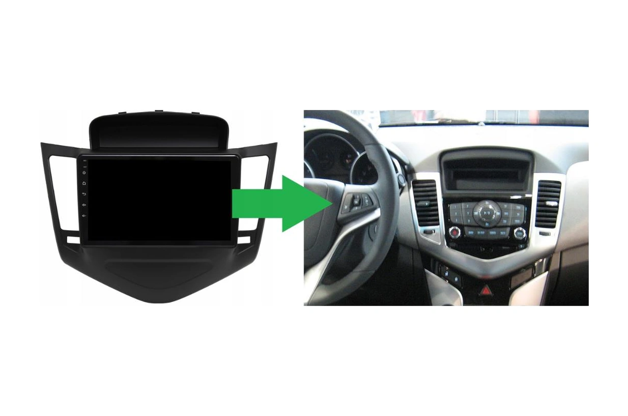 Chevrolet Cruze Android Multimedya Sistemi 2-32 For-x 2008-2012 9"