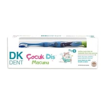Dermokil DK Dent 3+ Yaş Aloe Vera ve Karanfil Çocuk Diş Macunu 50 ML + Diş Fırçası