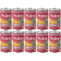 Pro Line Somonlu Yetişkin Kedi Konservesi 10 x 400 G
