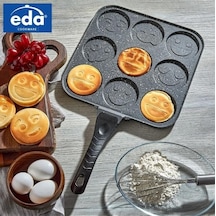 Eda Zk 898 Kare Döküm Gülenyüz Pankek Krep Tavası 28 Cm
