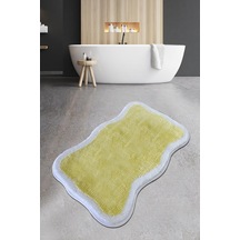 Olaf Sarı 60X100 Banyo Halısı