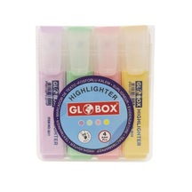 Globox Fosforlu Kalem Pastel Renk 4 LÜ 3230