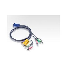 Aten 2L 5305P 5 Mt Ps/2 Klavye Mouse Monitör Vga Kvm Switch Kablo