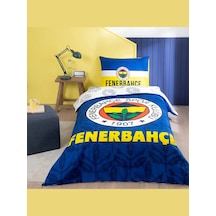 Taç Fenerbahçe Palamut Tek Kişilik Lisanslı %100 Pamuk Nevresim Takımı Renkli