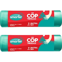 Smarter 2'li Battal Boy Çöp Torbası Çöp Poşeti