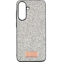 Nettech Samsung Galaxy A26 Uyumlu Simli Arka Koruma Kılıf - Mor Mor