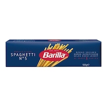 Barilla Spaghetti Makarna 500 G - İtalyan Lezzeti Pratik Pişirme - 8 Adet Tarı