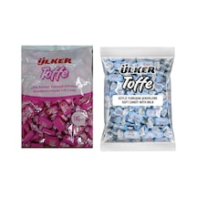 Karışık Toffe Şeker 2 Kg. Sütlü Toffe Ve Çilek Aromalı Toffe