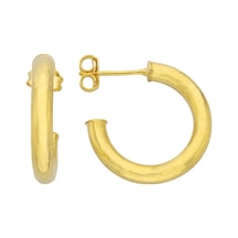Basic Halka Küpe 719886 Gold