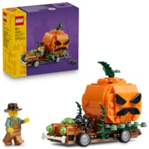 LEGO® Bal Kabağı Kamyoneti 40822 – 8 Yaş ve Üzeri Çocuklar için Cadılar Bayramı Temalı El Sanatları Oyuncak Yapım Seti (194 Parça)