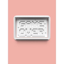 Game Over Oyun Sloganı Kurabiye Kalıbı Ve Şeker Hamuru Kalıbı