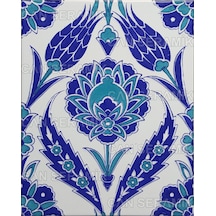 Can Seramik – 20x25 Cm. Cç-308 İznik Çini Karo 5' Li 1 Paket