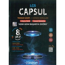 8. Sınıf LGS CAPSUL Tekrar Kampı -  Çalışkan Yayınları