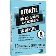 Tandem Yayınları 8. Sınıf Din Kültürü Ve Ahlak Bilgisi Otorite 12