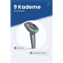 Ipl Lazer Epilasyon Aleti 9 Kademe Lcd Buz Modlu Tüm Vücut Epilat