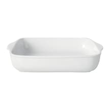 Beyaz Fırın Kabı 31cm Açık Altın