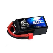 Leopard Power 1500 mAh 7.4V 2S 30C Lityum Polimer Lipo Batarya Pil T Plug
